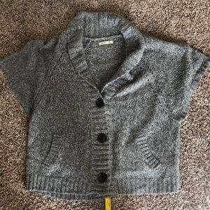 Old Navy poncho sweater 2xl gray